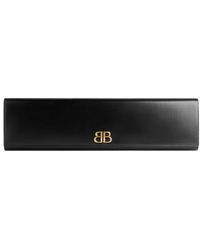Balenciaga - Pochette en cuir à plaque logo BB - Lyst