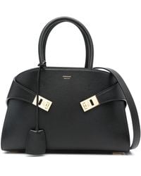 Ferragamo - Hug Small Leahter Tote Bag - Lyst