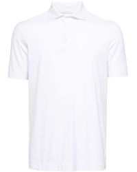 Cruciani - Stretch-cotton Polo Shirt - Lyst
