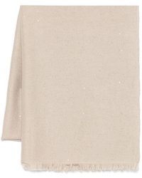 Brunello Cucinelli - スパンコール スカーフ - Lyst