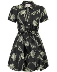 Cinq À Sept - Ophelie Paisley Fan Mini Dress - Lyst