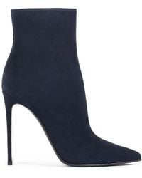 Le Silla - 120Mm Eva Suede Stiletto Boots - Lyst