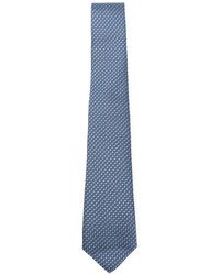 Canali - Gemusterte Krawatte - Lyst