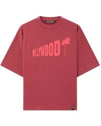 Palm Angels - T-Shirt Ample Sunset Blvd Palm - Lyst