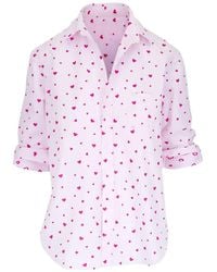 Frank & Eileen - Camisa Eileen Con Corazón Estampado - Lyst