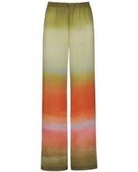 Baobab - Lulu Elastic-Waistband Wide-Leg Trousers - Lyst