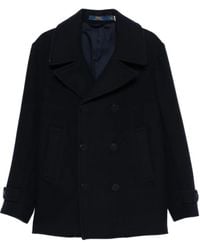 Polo Ralph Lauren - Double-Breasted Peacoat - Lyst