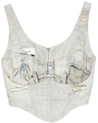 Haikure - V-Neck Sleeveless Top - Lyst