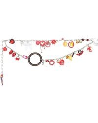 Amir Slama - Charm-Detail Chain Belt - Lyst