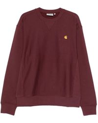 Carhartt - American Script Logo Sweatshirt - Lyst