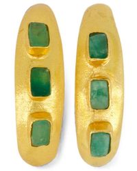FENOMENA - Fura Emerald Earrings - Lyst