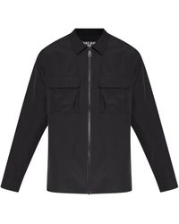 Versace Jeans Couture - Zip-Fastening Pocket-Detail Shirt - Lyst