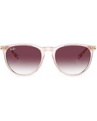 Ray-Ban - Erika Classic Round-Frame Sunglasses - Lyst