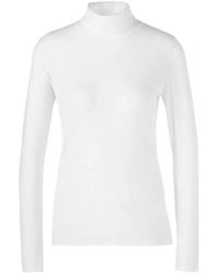 Marc Cain - Roll-neck long-sleeve top - Lyst