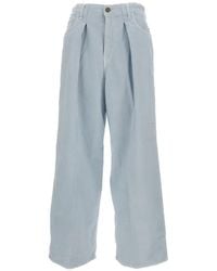 Haikure - Candy Pleated Wide-Leg Jeans - Lyst