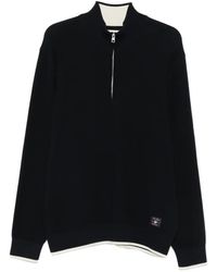GANT - Pull À Col Zippé Et Manches Longues - Lyst