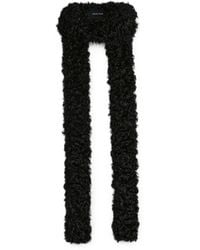 Simone Rocha - Schmaler Schal Aus Faux Fur - Lyst