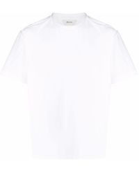 Zegna - T-Shirt mit Rundhalsausschnitt - Lyst