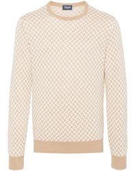 Drumohr - Pull À Motif Géométrique - Lyst
