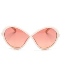 Tom Ford - Sonnenbrille im Butterfly-Design - Lyst