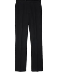 Burberry - Wool Tuxedo Trousers - Lyst