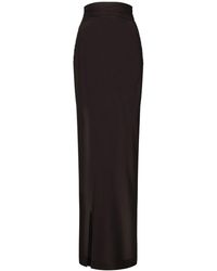 Dolce & Gabbana - Transparent Long Skirt - Lyst