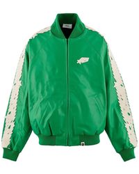 SAINT Mxxxxxx - X Bape Logo-Patch Bomber Jacket - Lyst
