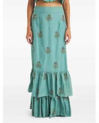 Antik Batik - Gonna Simone Lunga Con Decorazione - Lyst