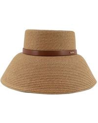 Max Mara Gong Logo Balaclava in Natural | Lyst Canada