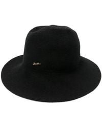 Borsalino - Trillbie Mit Logo-Schild - Lyst