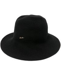 Borsalino - Trillbie Mit Logo-Schild - Lyst