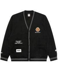 Aape By A Bathing Ape - Vest Met Borduurwerk En Geribbelde Afwerking - Lyst