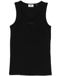 Gcds - Logo-Embroidered Top - Lyst