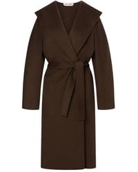 Alberta Ferretti - Wool-Cashmere Coat - Lyst