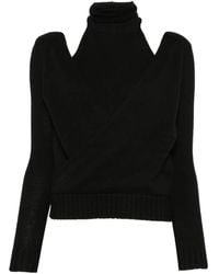 GIMAGUAS - Pull Portefeuille À Découpes - Lyst
