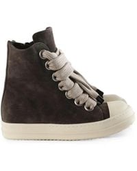 Rick Owens - Jumbolace High-Top Jumbo-Lace Sneakers - Lyst