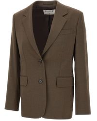 Filippa K - Blazer Delilah Con Spalle Imbottite - Lyst