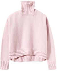 Plan C - Roll-Neck Knitted Sweater - Lyst