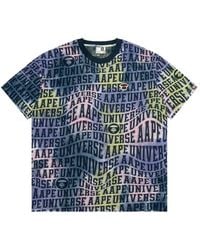 Aape By A Bathing Ape - T-Shirt À Imprimé Graphique - Lyst