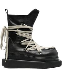 Rick Owens - Lace-Up Platform Boots - Lyst