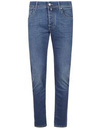 Jacob Cohen - Button-Closure Jeans - Lyst