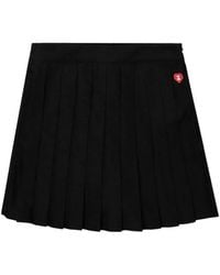 AAPE BY A BATHING AP - Pleated Heart Shorts - Lyst