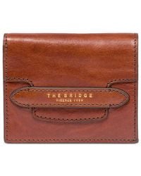 The Bridge - Logo-Debossed Leather Wallet - Lyst