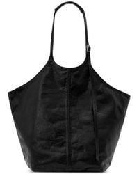 AllSaints - Borsa Tote Siloh Con Fibbia - Lyst