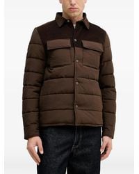 Benetton - Corduroy Panelled Jacket - Lyst