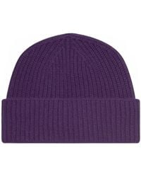 Bompard - Axel Ribbed-Knit Cashmere Beanie Hat - Lyst