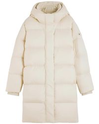Tommy Hilfiger - Hooded Padded Coat - Lyst