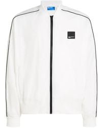 KARL LAGERFELD - Zip-Up Sweatshirt - Lyst