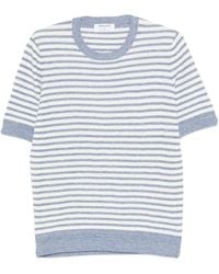 Gran Sasso - Striped Short-Sleeved T-Shirt - Lyst