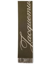 Jacquemus - Sciarpa Atelier Con Frange - Lyst